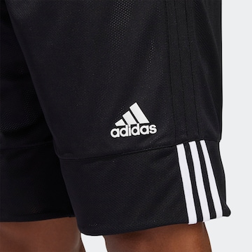 ADIDAS SPORTSWEAR - Loosefit Calças de desporto '3G Speed' em preto