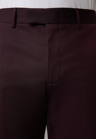 STRELLSON Slimfit Pantalon ' Melwin ' in Rood