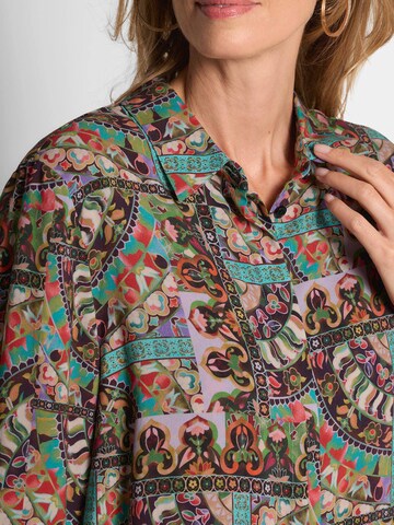 Goldner Bluse in Mischfarben