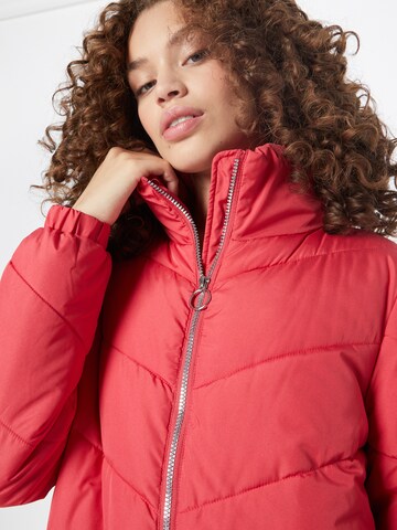 JDY Between-seasons coat 'NEW FINNO' in Red