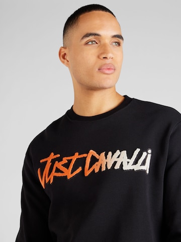 Just Cavalli Sweatshirt in Zwart