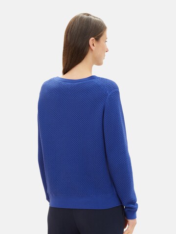 TOM TAILOR Pullover in Blau