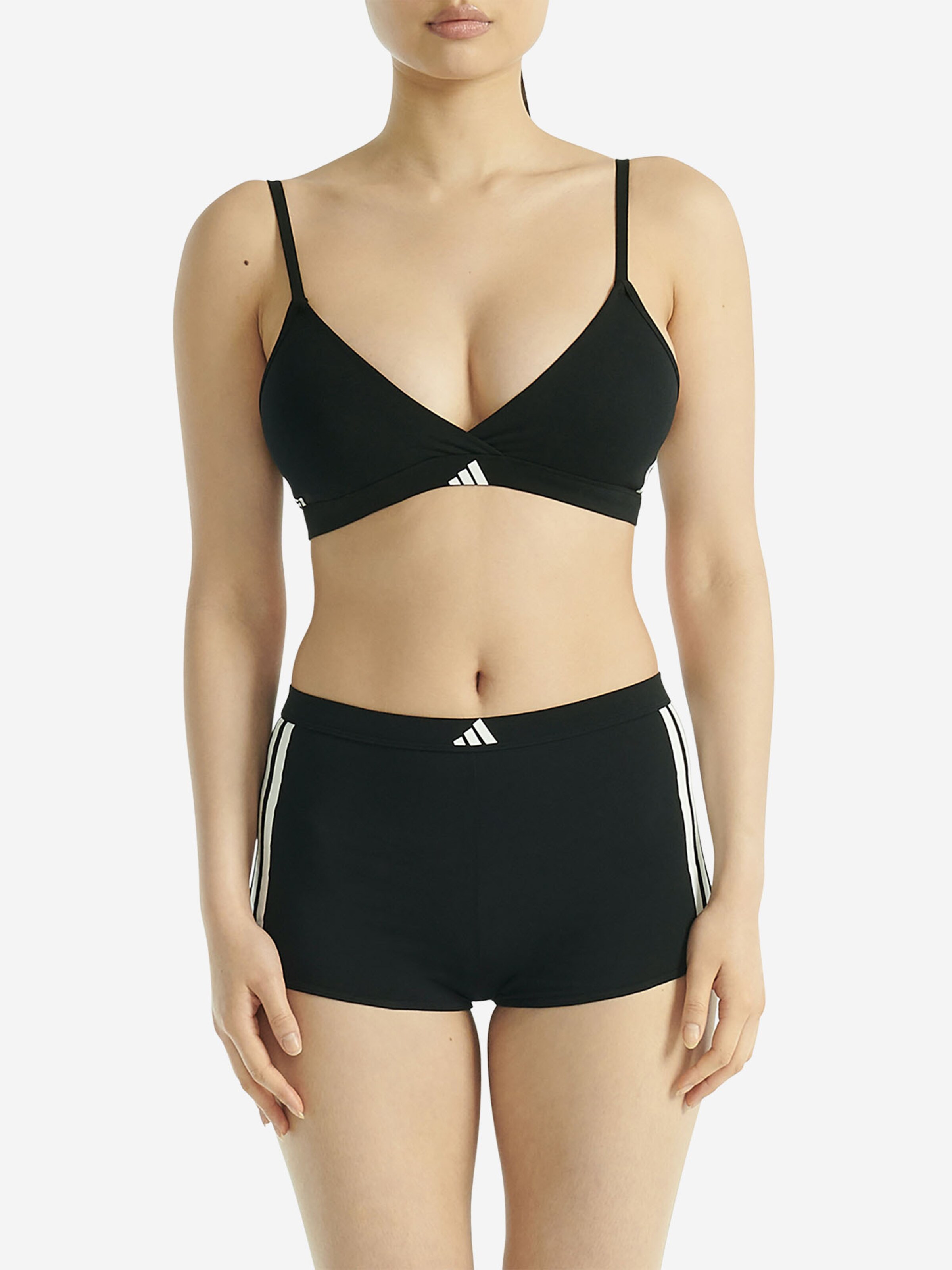 ADIDAS SPORTSWEAR Triangel BH ' Sport Active Essentials ' in Zwart