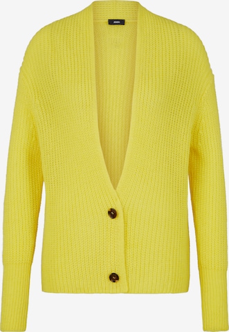 JOOP! Knit Cardigan in Yellow: front