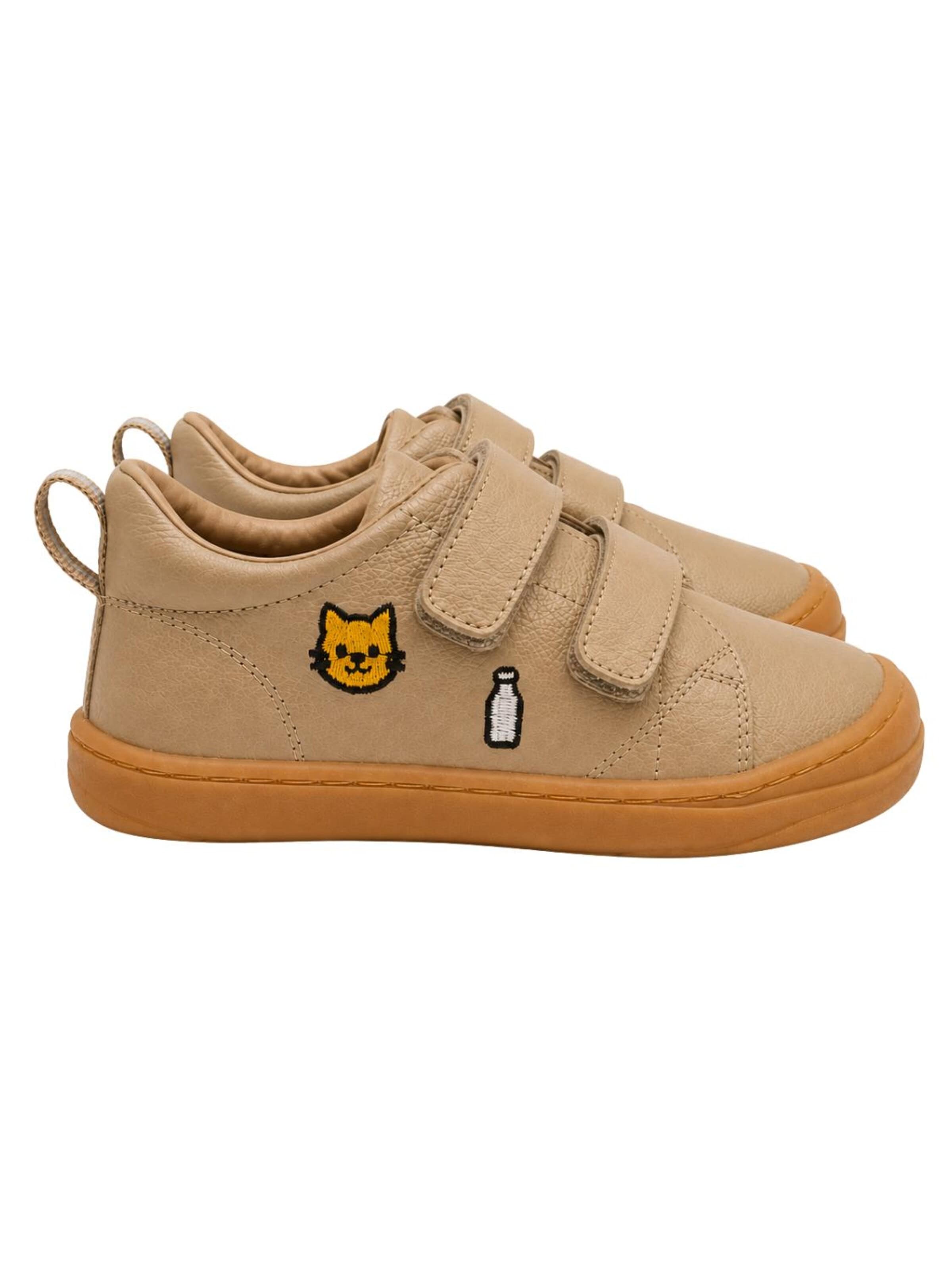 LIO&Friends Sneakers 'Barfuss Sneaker - Mädchen - LIO&Friends - Beige' in Beige