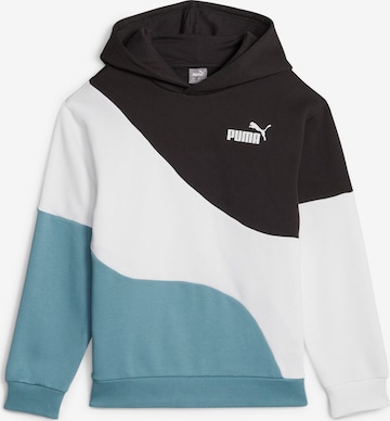 PUMA Sport sweatshirt 'POWER' i blå: framsida