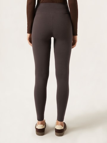 CALZEDONIA Skinny Leggings in Brown