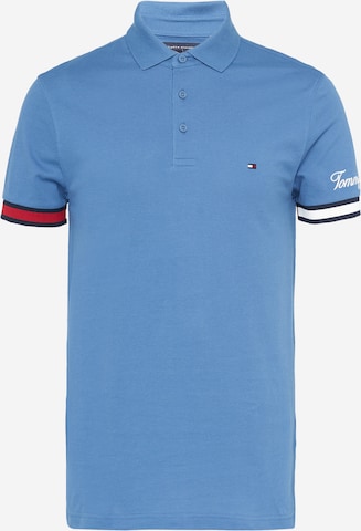 TOMMY HILFIGER - Camisa em azul: frente