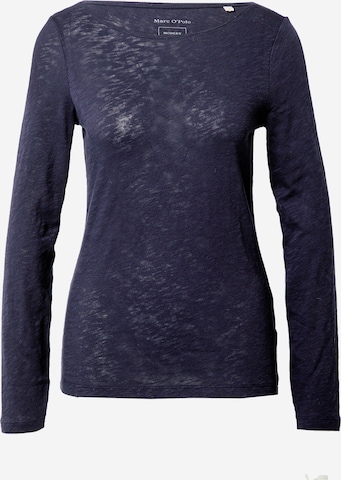 Maglietta di Marc O'Polo in blu: frontale