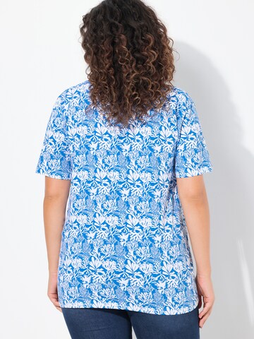 T-shirt Ulla Popken en bleu