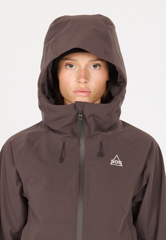 SOS Skijacke 'Gravity' in Braun