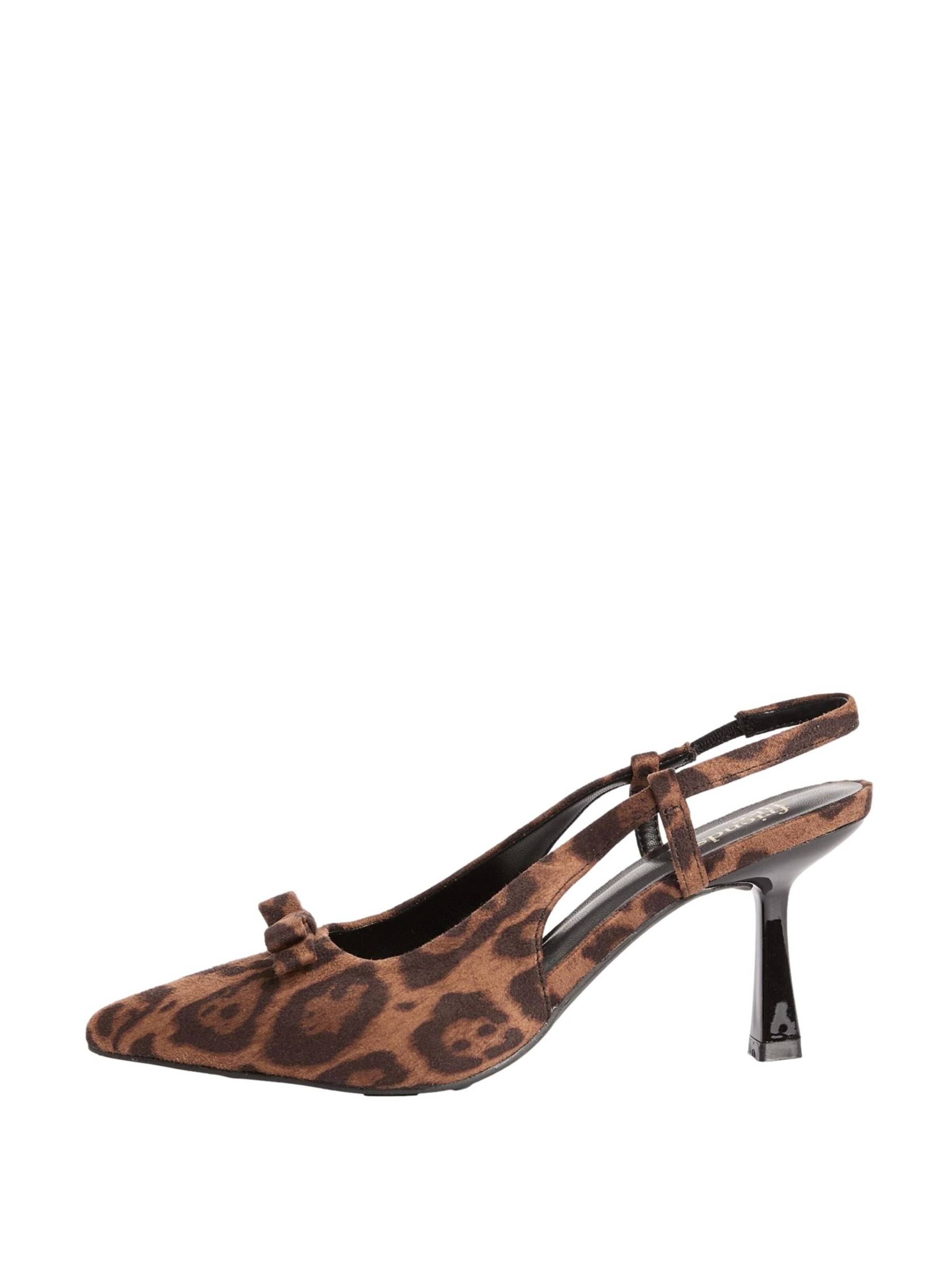 Friends Like These Sling körömcipők - barna: elől