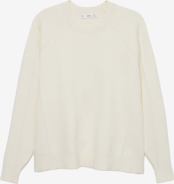 Pull-over 'Sporter' MANGO en blanc : devant