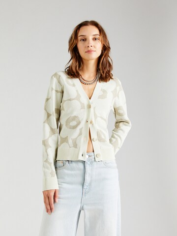 Marimekko Strickjacke 'KAIDE PIENI UNIKKO II' in Beige: Vorderseite