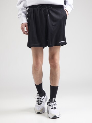 Loosefit Pantaloni di Pegador in nero: frontale
