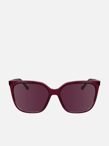 Calvin Klein Zonnebril in Rood: voorkant