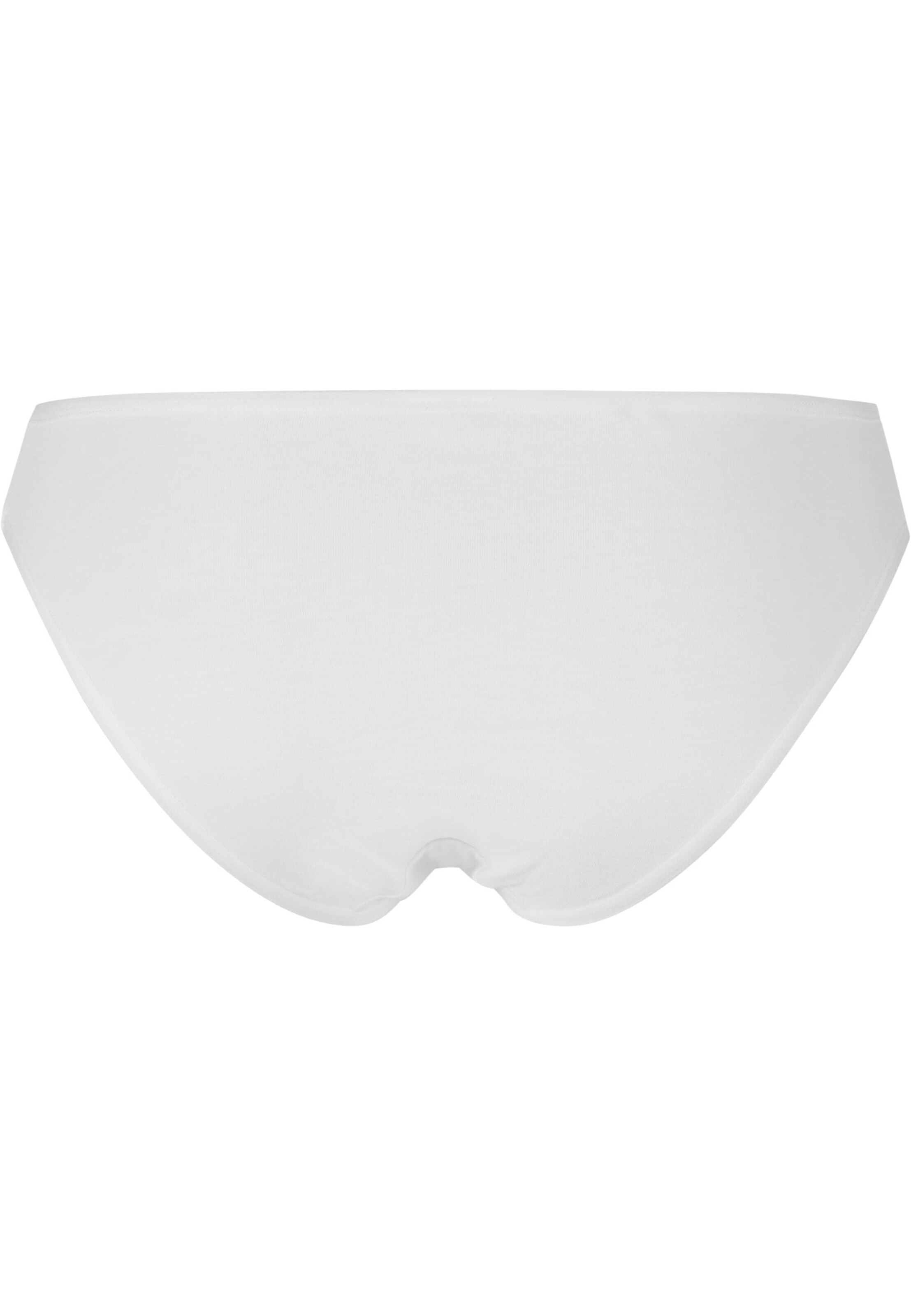 Urban Classics Ladies Basic Cotton Slip 5-Pack ' ' in Schwarz