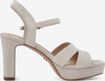 TAMARIS Sandalen met riem in Beige