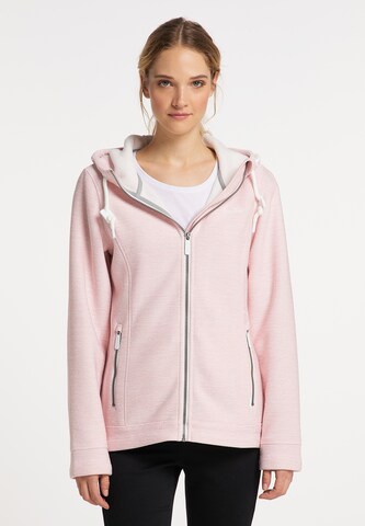 ICEBOUND Fleece Jacket in Pink: front