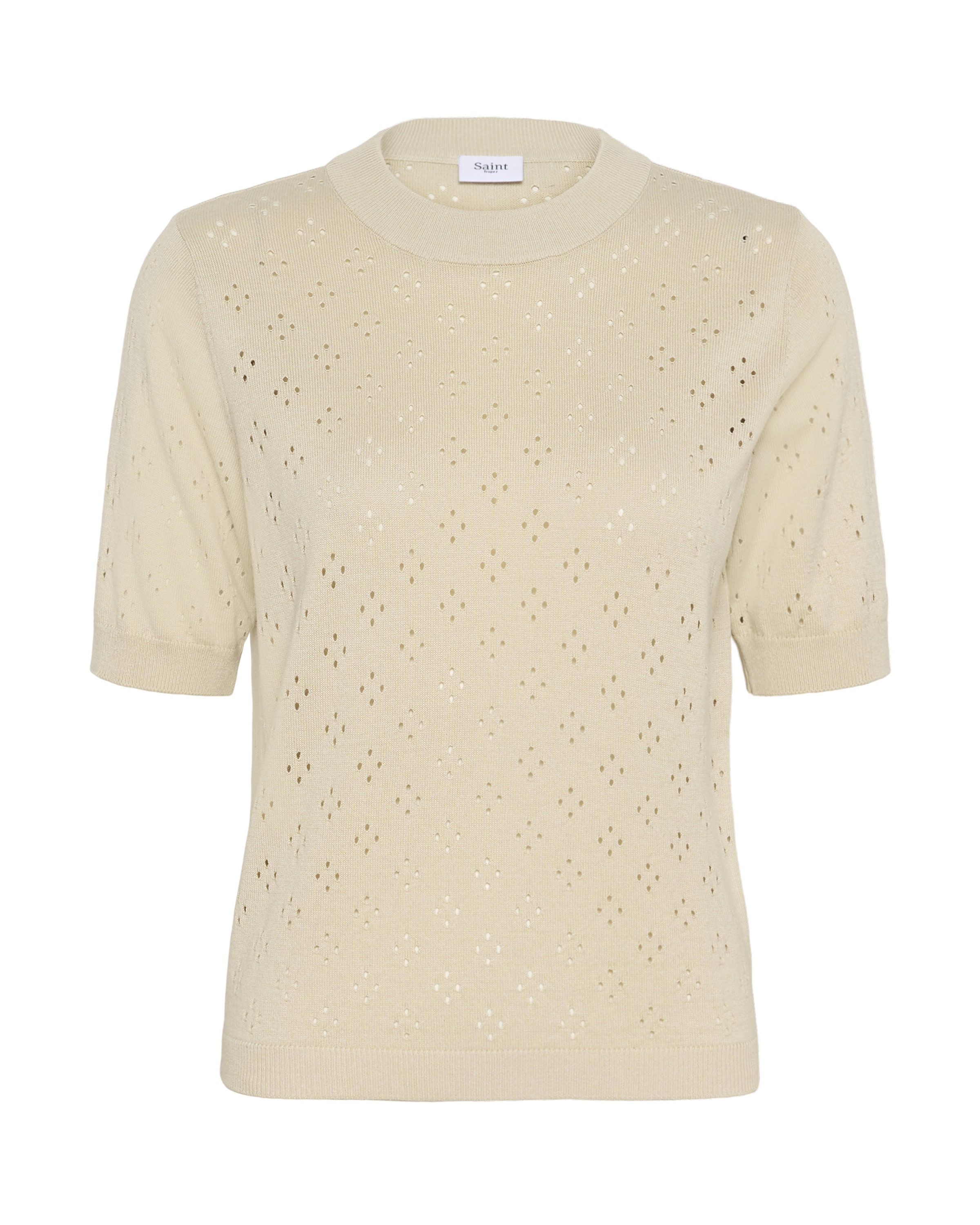 Pull-over 'OlineSZ' SAINT TROPEZ en beige : devant