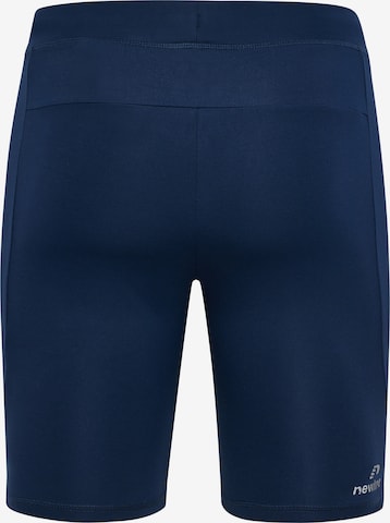 Newline Skinny Sportshorts in Blau