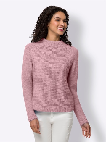 heine Tröja i rosa: framsida