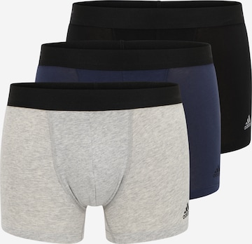 ADIDAS SPORTSWEAR - Cueca desportiva em azul: frente