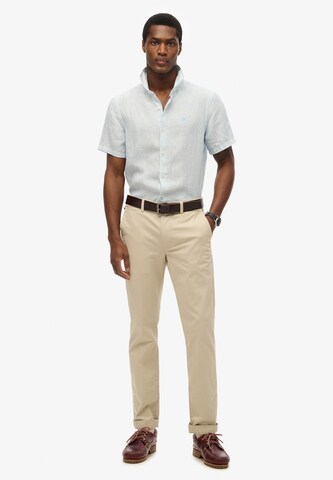 Superdry Regular fit Overhemd 'Vacation' in Blauw