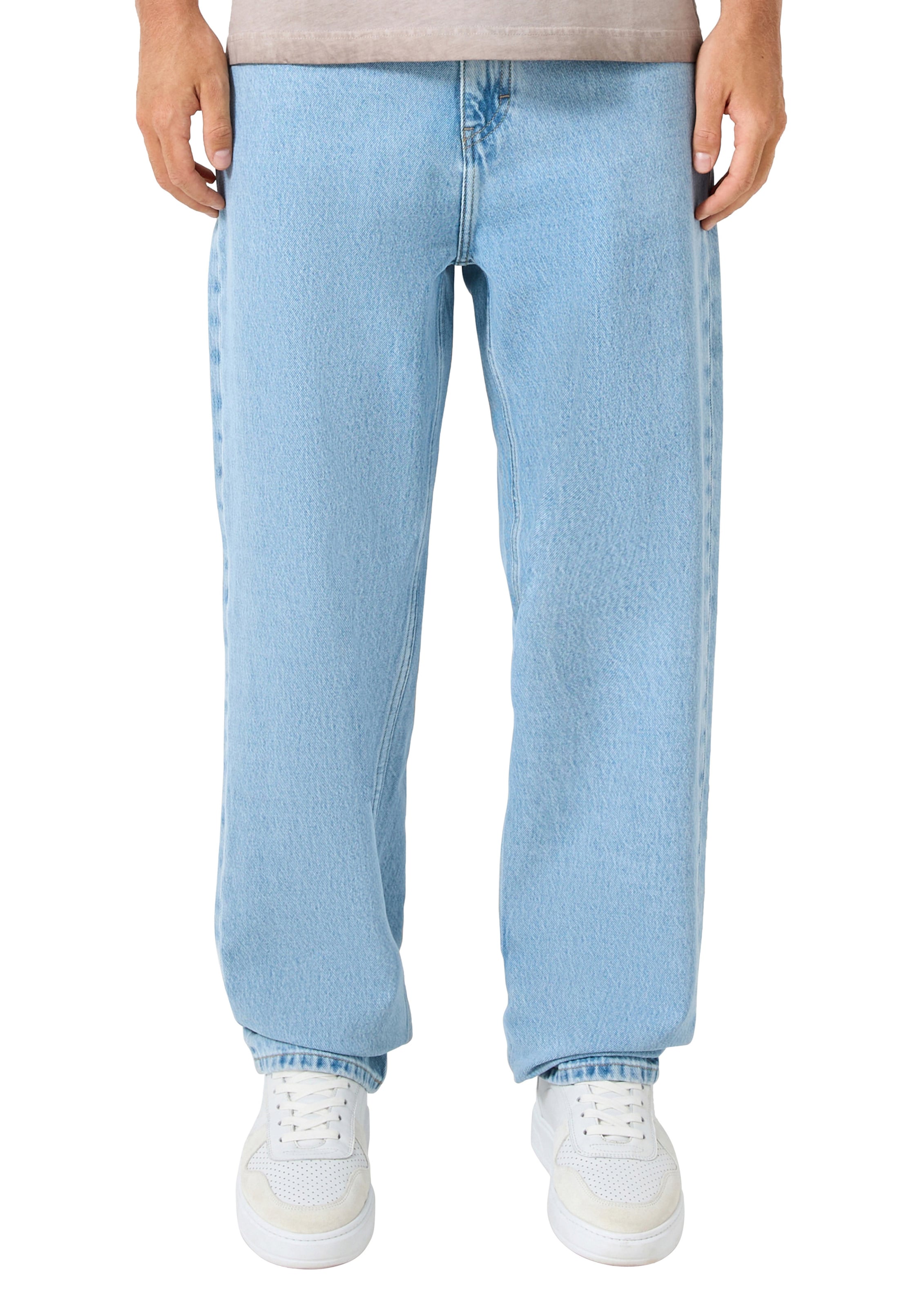 Regular Jean QS en bleu : devant