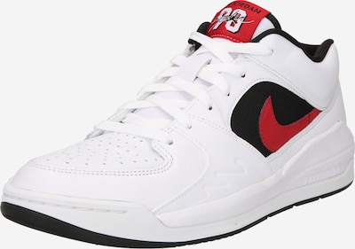 Jordan Baskets basses 'Stadium 90' en rouge feu / noir / blanc, Vue avec produit
