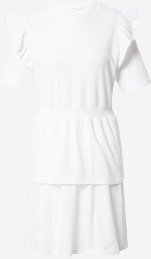 VILA Vestido 'RUFFLE' em branco, Vista do produto