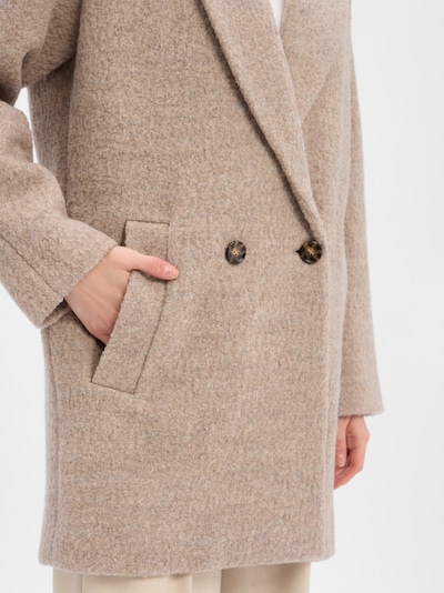 BOSS Manteau mi-saison ' Calodino2 ' en taupe, Vue avec produit