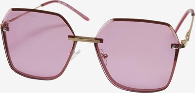 Urban Classics Sonnenbrille 'Michigan' in gold / rosa, Produktansicht