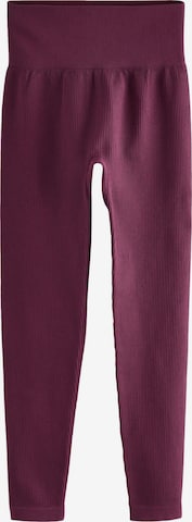 Skinny Leggings de la Next pe roșu: față
