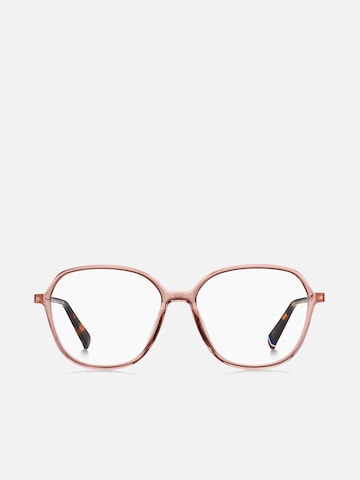TOMMY HILFIGER Zonnebril 'Tommy Hilfiger TH 2098 Pink 54/15/140 WOMAN Eyewear Frame' in Roze: voorkant