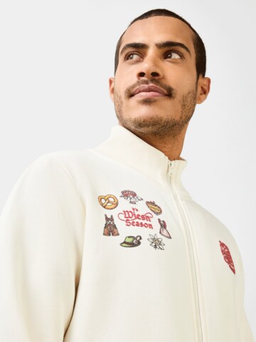 FC BAYERN MÜNCHEN FC Bayern München Zip-Jacke in Weiß