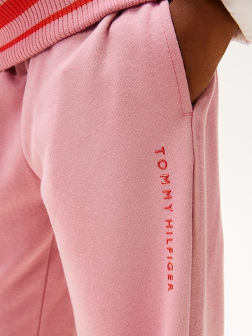 Regular Pantalon TOMMY HILFIGER en rose