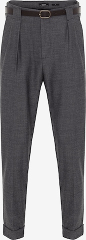 regular Pantaloni con pieghe di Antioch in grigio: frontale