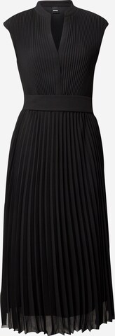 BOSS Sukienka koszulowa 'Diloh2' w kolorze czarny: przód