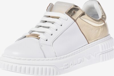 Baldinini Sneakers in Gold / White, Item view