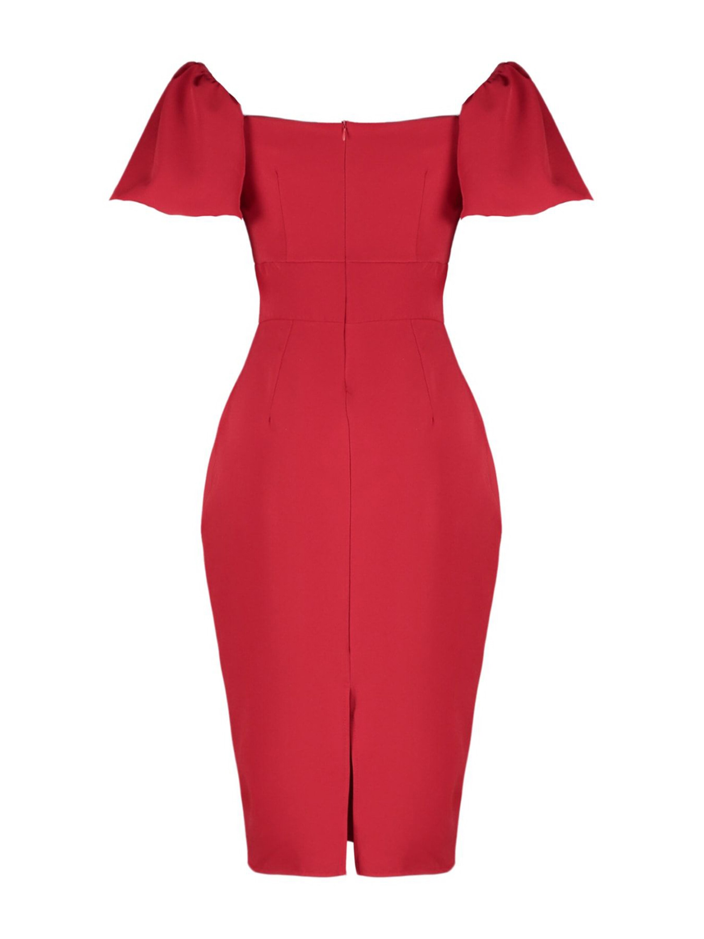 Rochie de la Trendyol Curve pe roșu