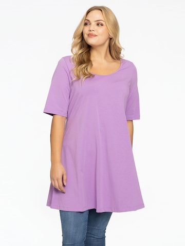 Yoek Tunic in Purple: front