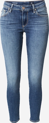 AG Jeans Skinny Jeans in Blauw: voorkant