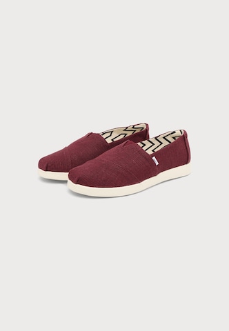 TOMS Classic Flats 'Heritage' in Red
