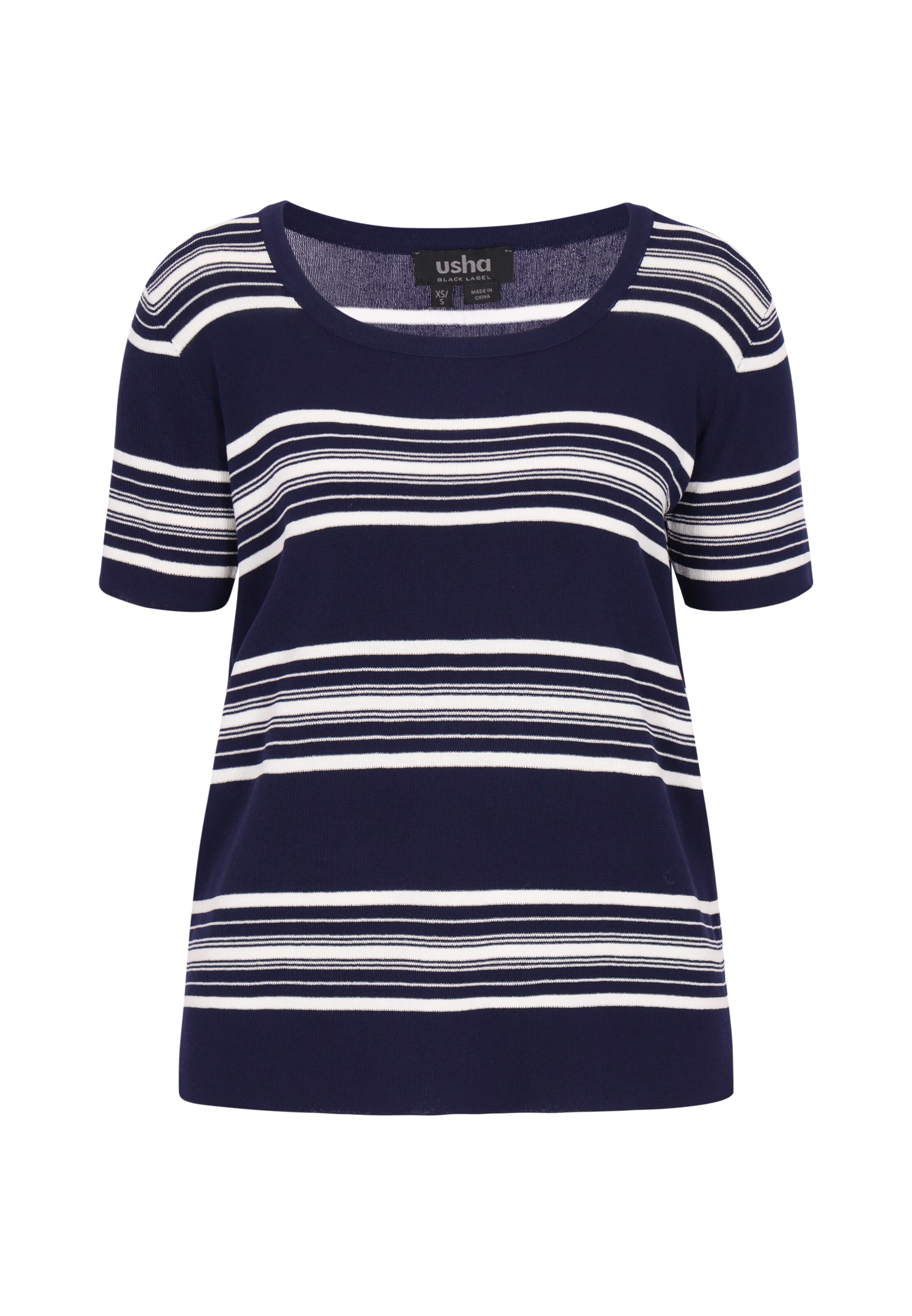 usha BLACK LABEL Pullover in Blau: Vorderseite