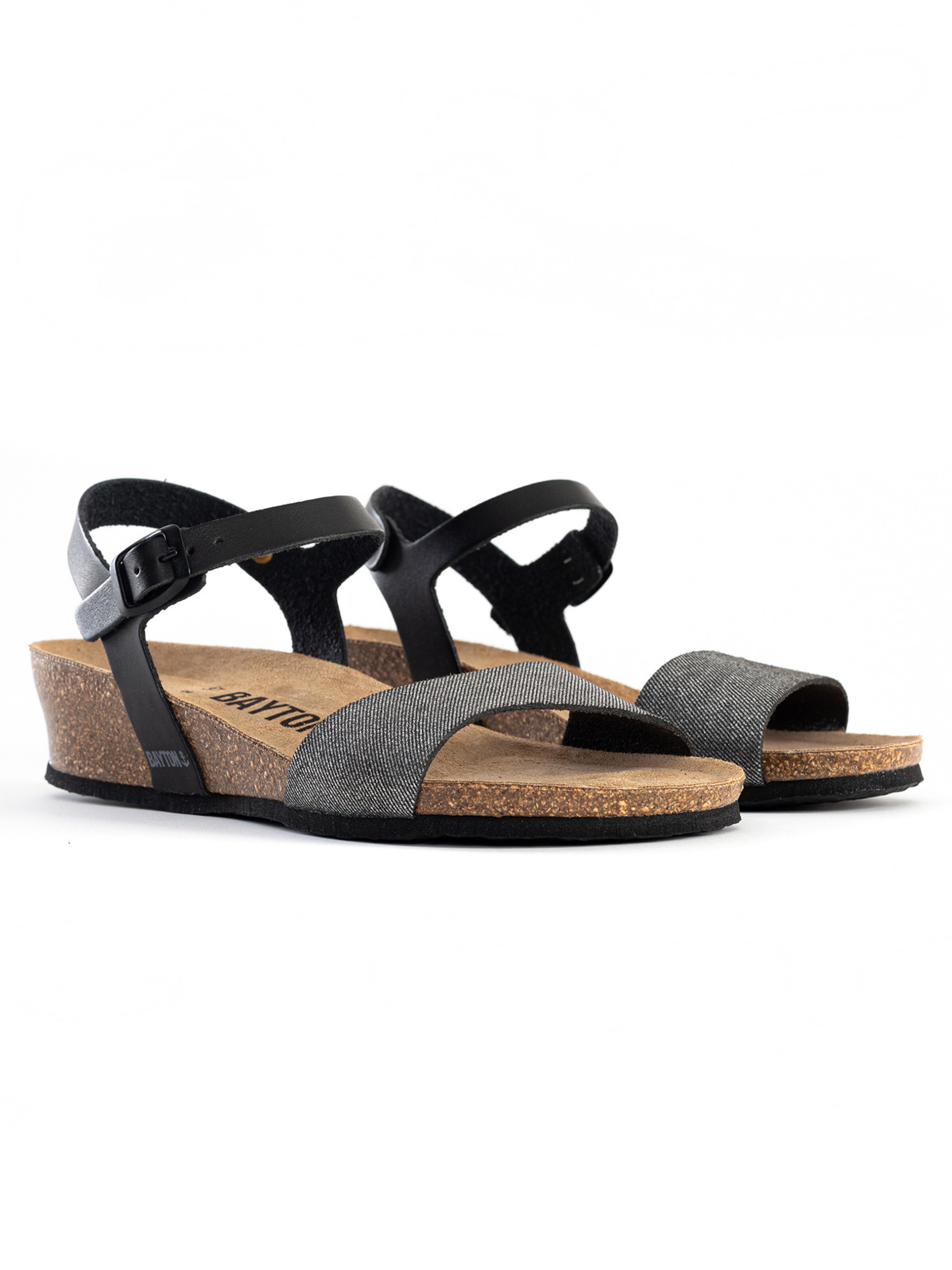 Bayton - Sandalias con hebilla 'Wodonga' en negro