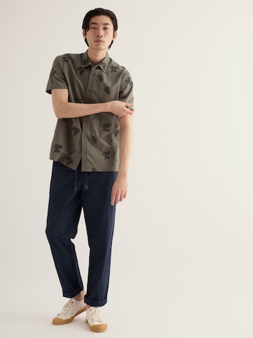 Coupe regular Chemise 'Logan Rock' Seasalt Cornwall en vert