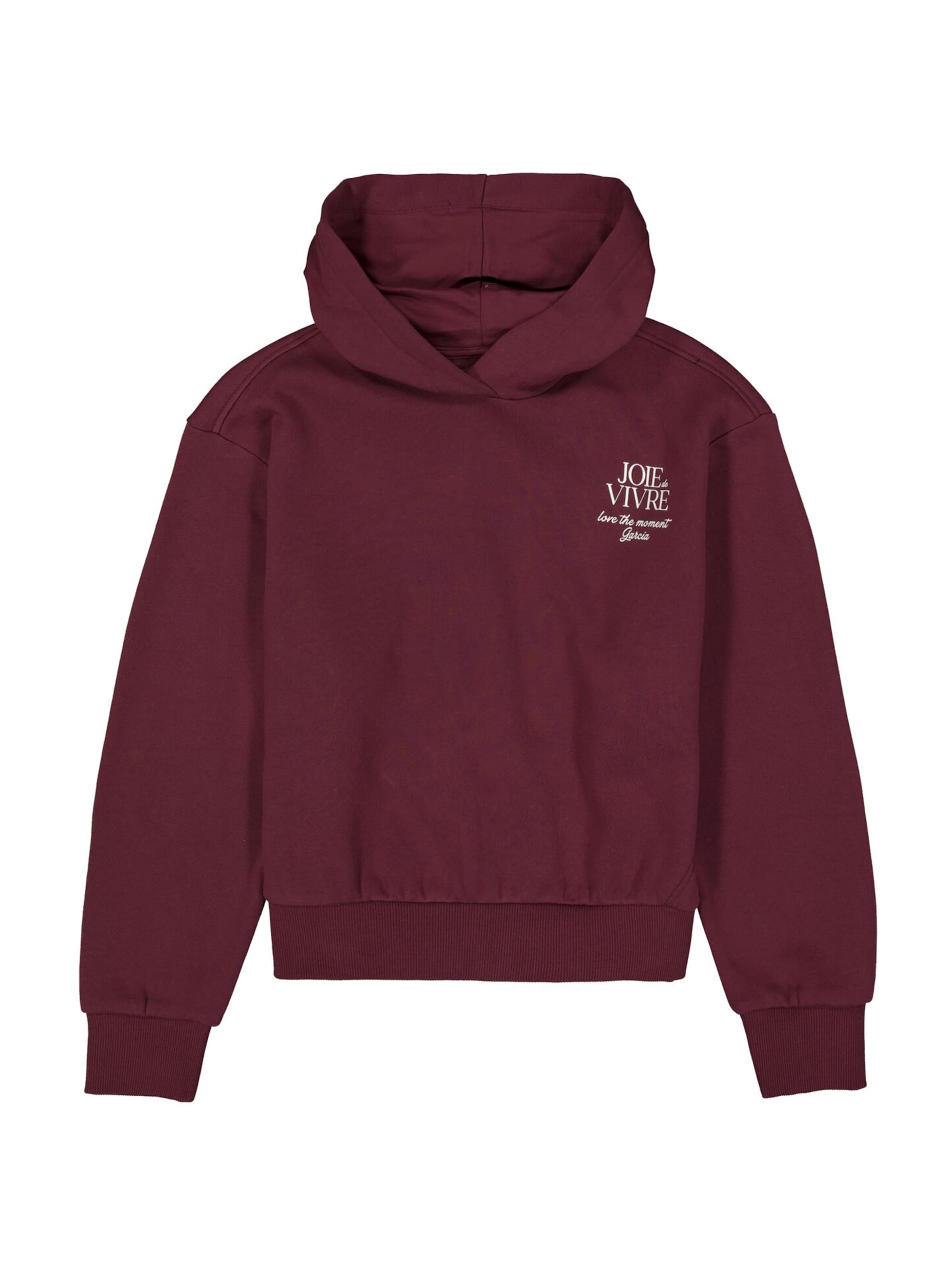 GARCIA - Sudadera en rojo: frente
