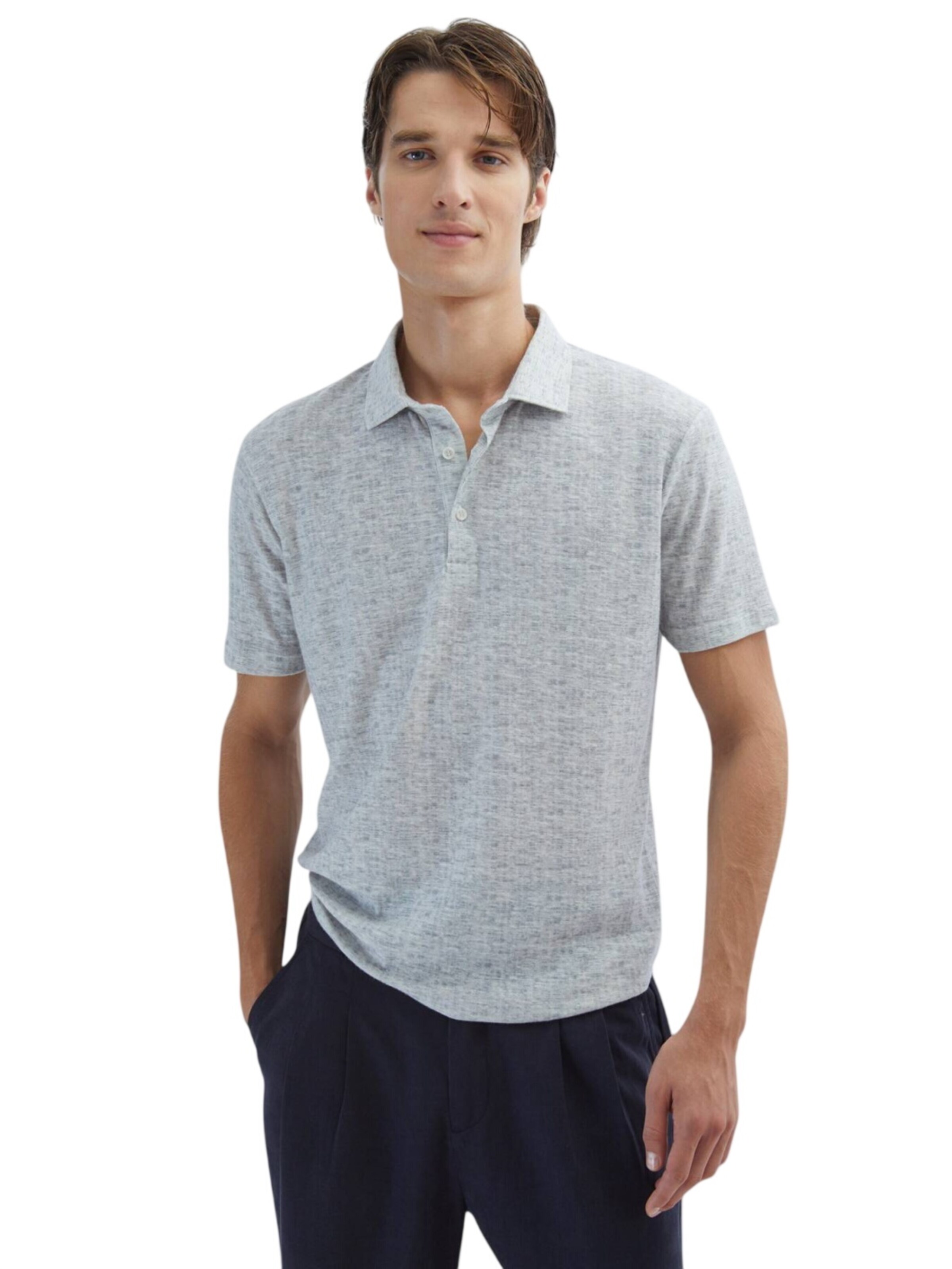 KİP Shirt in Grey: front