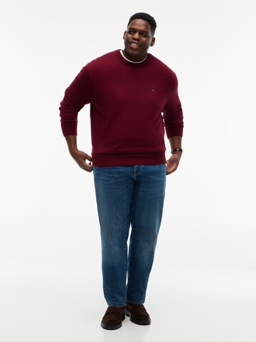 Tommy Hilfiger Big & Tall Sweater in Purple
